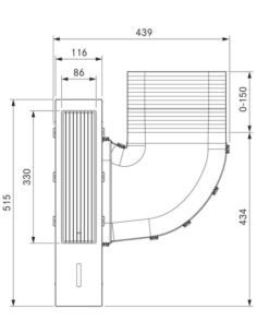 Okap blatowy BORA Classic 2.0 CKA2AB 2