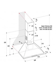 Okap Whirlpool AKR6851IX 2