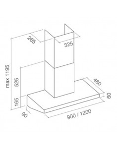 Okap Falmec Marte Pro 120 2