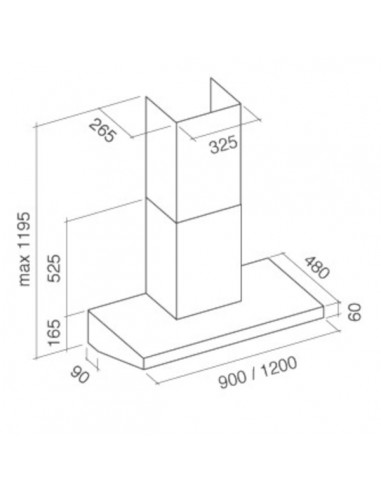Okap Falmec Marte Pro 120