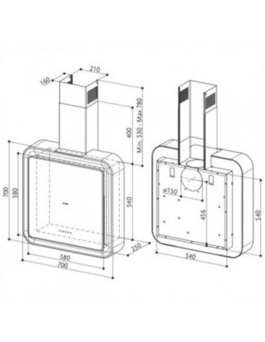 Okap Faber PYANA ARIES WH