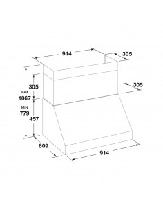 Okap Fulgor Milano FPRHD 362 TC MBK 2