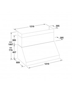 Okap Fulgor Milano FPRHD 482 TC MBK 2