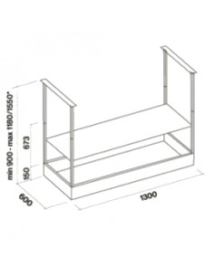 Okap Falmec Spazio Circle.Tech Isola 130 inox 2