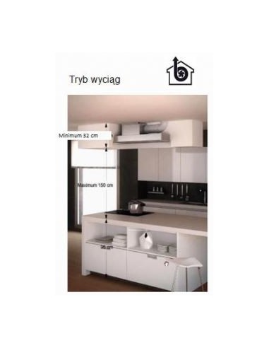 Okap Faber HEAVEN 2.0 GLASS 120