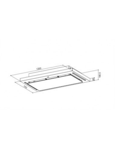 Okap Faber SKYPAD 2.0 X/WH 120