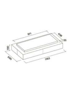 Okap Falmec Vega Circle.Tech Isola 115 inox 2