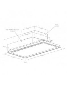 Okap Elica ILLUSION WHITE H16 WH/A/100 (16 cm wys) 2