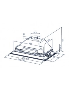 Okap Grundig GDL3661X 2