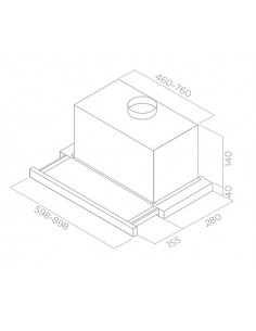 Okap Elica ELITE14 PLUS GRIX/A/60 2