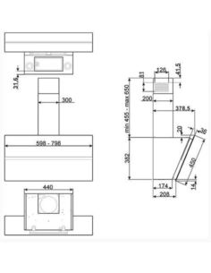 Okap Smeg KCV60NE2 2