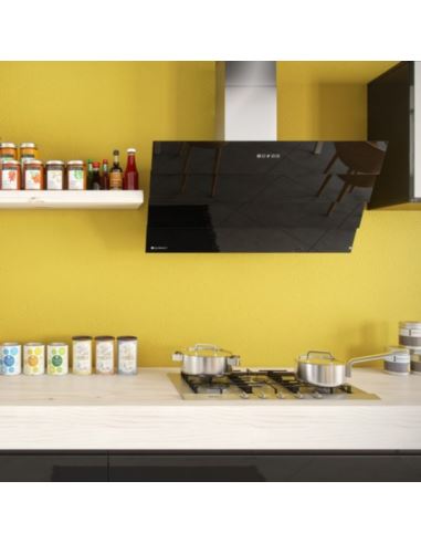 Okap kuchenny Globalo Larto 90.3 Black