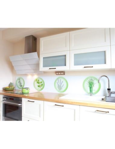 Okap kuchenny Globalo Larto 90.3 White