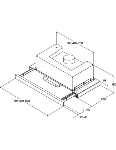 Okap Whirlpool AKR53901IX