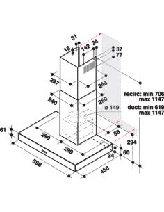 Okap Whirlpool AKR5583IX 2
