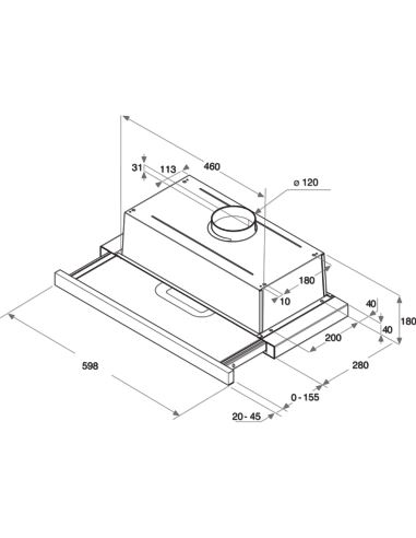 Okap Whirlpool AKR63901IX