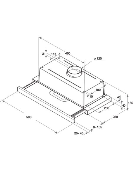 Okap Whirlpool AKR63901IX