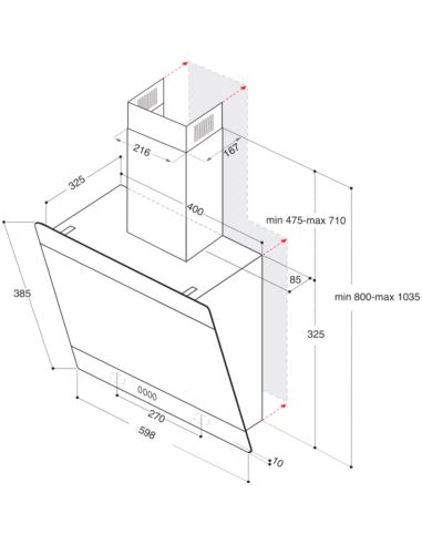 Okap Whirlpool AKR62FLTK