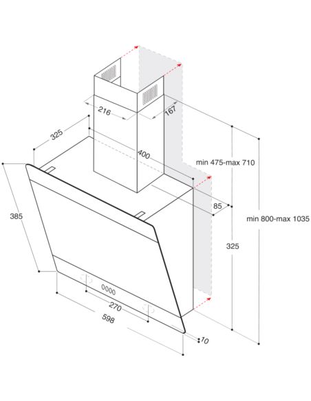 Okap Whirlpool AKR62FLTK