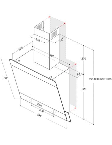 Okap Whirlpool AKR65FLMK