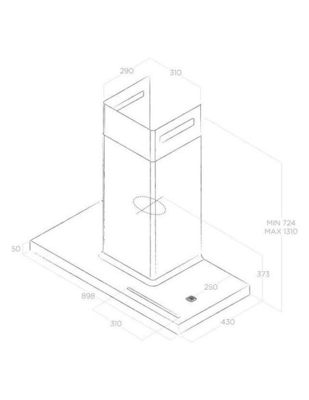 Okap Elica BIO WH/A/90 ROVERE