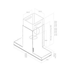 Okap Elica HAIKU BL/A/90