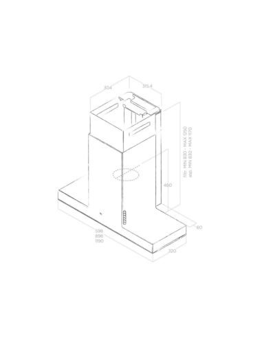 Okap Elica HAIKU BL/A/120