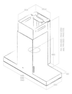 Okap Elica HAIKU WH/A/90 2
