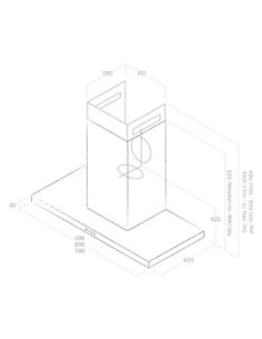 Okap Elica THIN IX/A/120 2