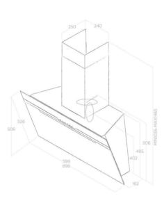 Okap Elica MAJESTIC NO DRIP BL/A/60 2