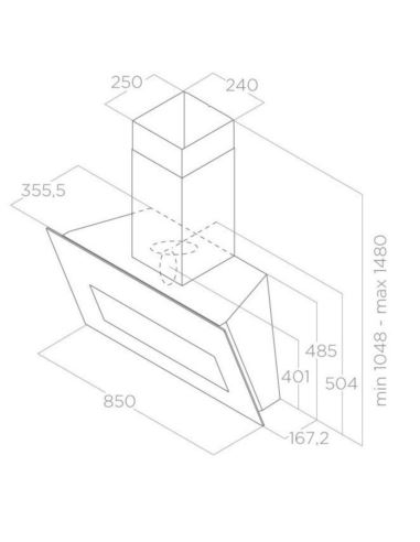 Okap Elica BLOOM GR/A/85
