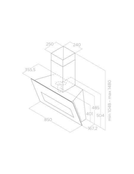 Okap Elica BLOOM-S DEKT/A/85