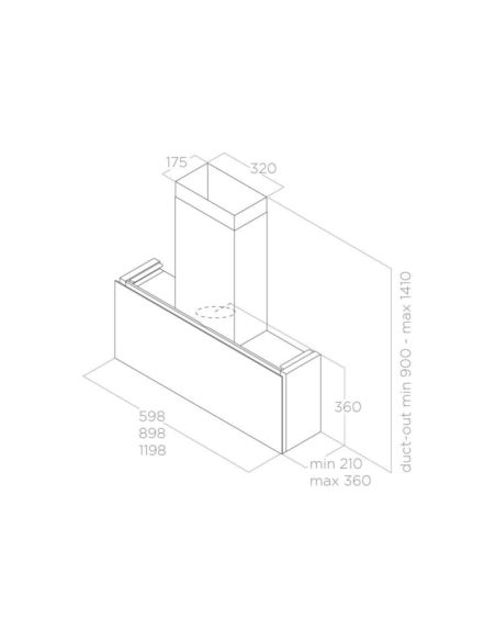 Okap Elica RULES DEKT/F/60