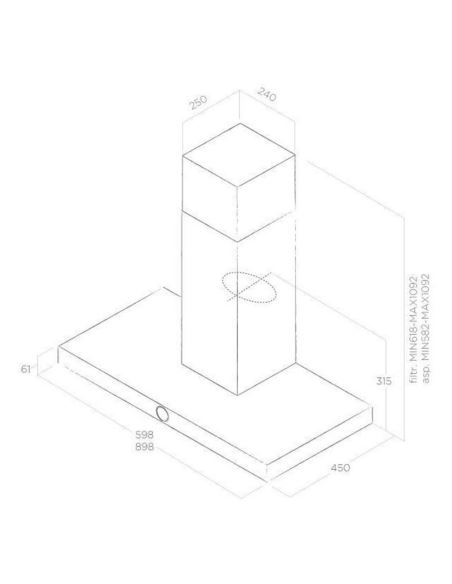 Okap Elica LOL IX/A/60