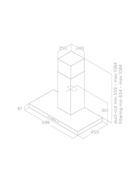 Okap Elica SPOT PLUS IX/A/60