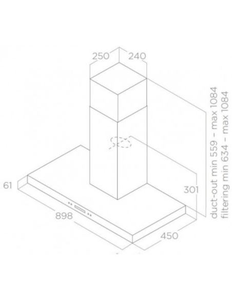 Okap Elica SPOT PLUS IX/A/90