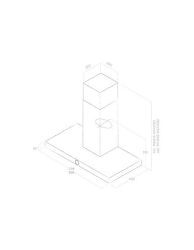 Okap Elica LOL BL/A/90 MOON EDITION