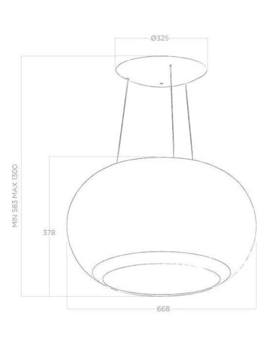 Okap Elica INTERSTELLAR BL/F/65