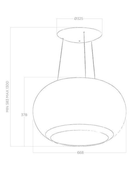 Okap Elica INTERSTELLAR BL/F/65