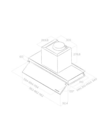Okap Elica BOXIN NO DRIP IX/A/90