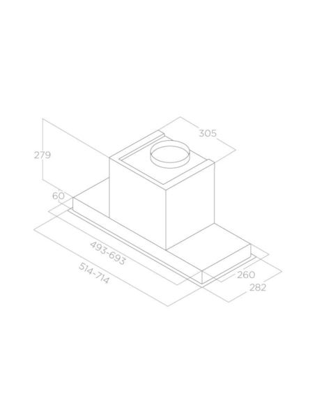 Okap Elica HIDDEN 2.0 @ IX/A/90
