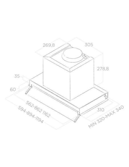 Okap Elica BOX IN PLUS IXGL/A/120