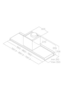 Okap Elica LEVER IX/A/56 2