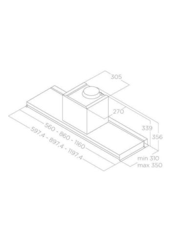 Okap Elica LEVER IX/A/56
