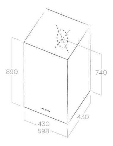 Okap Elica KUADRA IX/A/60