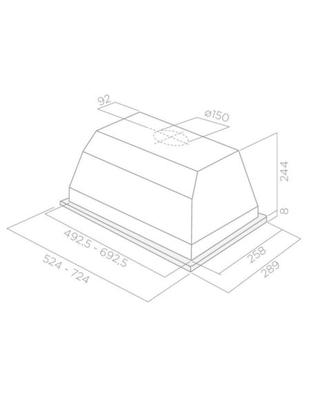 Okap Elica ELIBLOC LUX IX/A/60