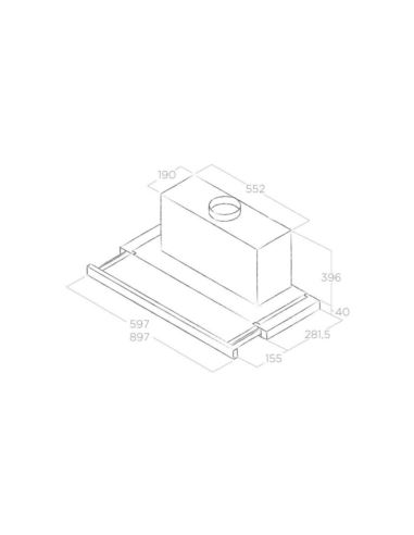 Okap Elica ELITE 35 GRIX/A/60