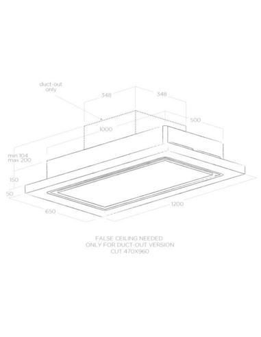 Okap Elica LULLABY @ WOOD/F/120