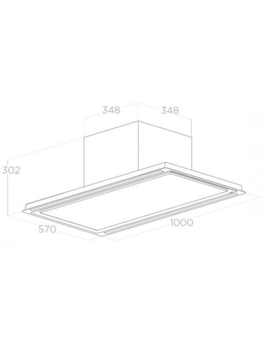 Okap Elica HILIGHT-X H30 IX/A/100 (30 cm wysokość)