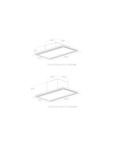 Okap Elica HILIGHT-X H16 WH/A/100 (16 cm wysokość)